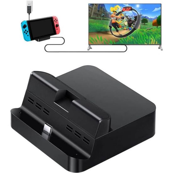 Switch Dock Set, Station de Recharge pour Nintendo Switch, Type-C vers HDMI  Adaptateur TV Support Samsung Galaxy Dex Mode, Huawei PC - Cdiscount TV Son  Photo