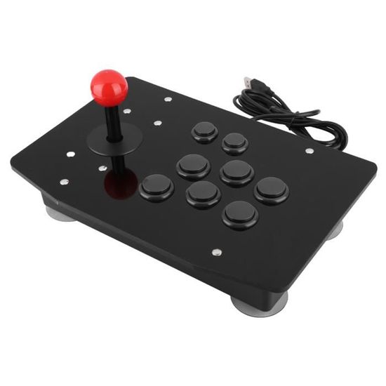 Zerone Manette de jeu d'arcade CY-822A Bricolage bouton de jeu d'arcade