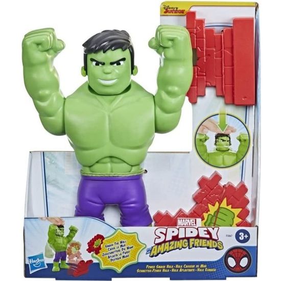 Figurine Hulk Casseur de Mur de Spidey et ses Amis Extraordinaires - HASBRO