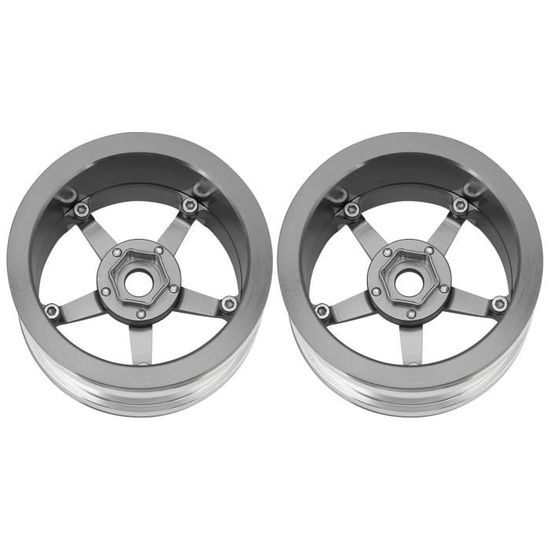 Lot De 4 Jantes Beadlock 2.2″ En Métal – Pour RC Crawler 1/10 – Axial SCX10, TRX4-6