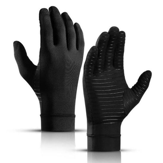 GANTS DE CUIR PLEINE PAUME AVEC DOUBLURE COTON ET POIGNET ÉLASTIQUE