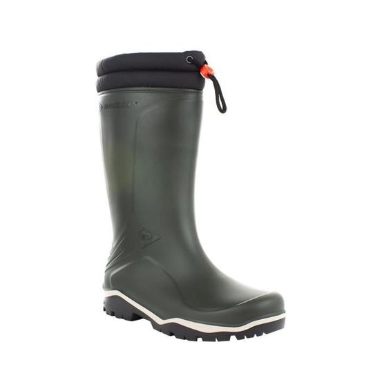 Bottes En Caoutchouc Dunlop Originales - Imperméables, Festival, Tailles 3 à 12, Noir Ou Vert - Unisexe, Hauteur 14,7 Pouces