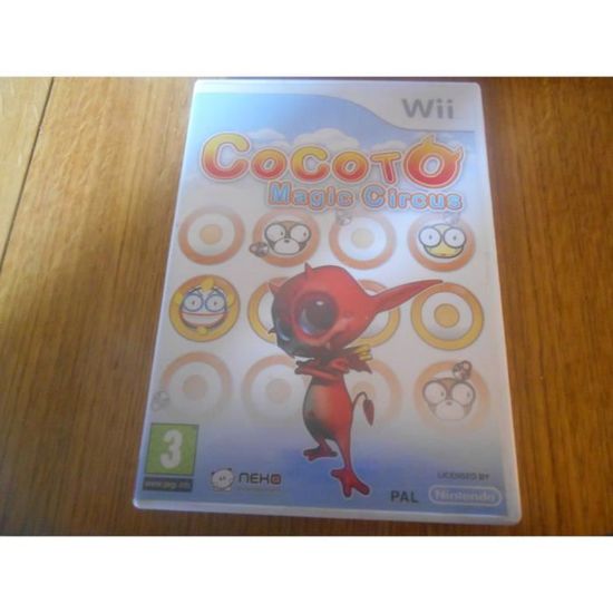 Jeu Vidéo Cocoto Magic Circus COMPLET Pour Nintendo Wii - Bon état
