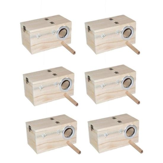 Support De Nidification Pour Oiseaux Cage - Avec Mélange Coton Et Jute, Fixation Facile, 1 Ou 5 Pièces - 3