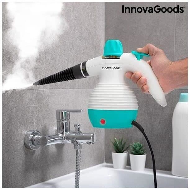 Vaporisateur à Main Multifonction - Steany - 035 L - 1000 W - 3 Bar - 9 Accessoires Inclus - 123