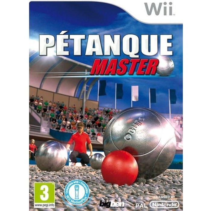 PETANQUE MASTER / Jeu console Wii