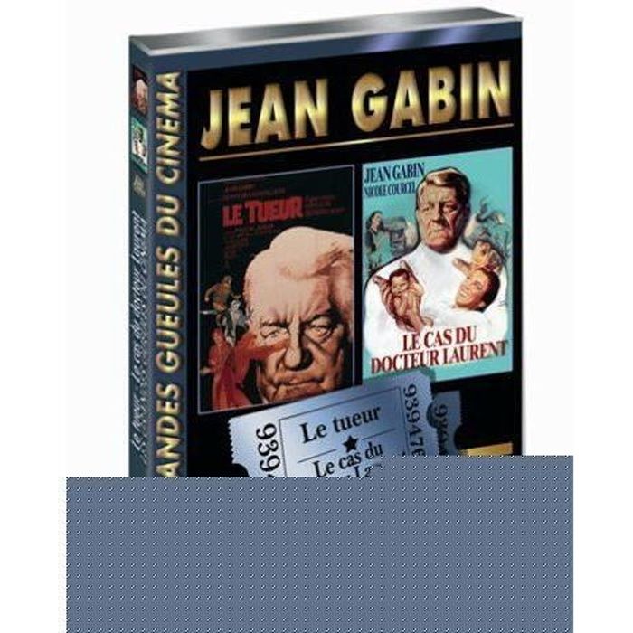 Film Le Tueur Avec Jean Gabin DVD Coffret jean gabin : le tueur ; le cas du d... en dvd film pas cher