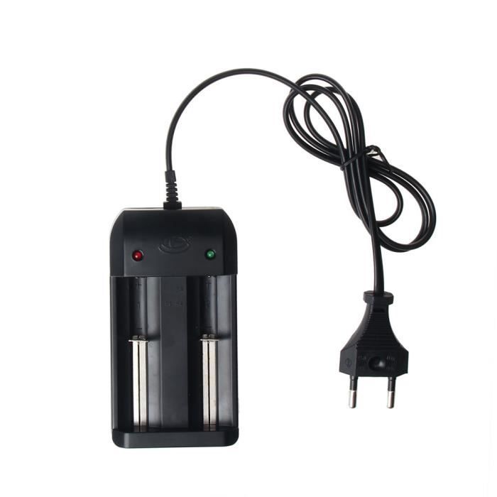 Chargeur de batterie pour 18650 14500 26650 Batteries rechargeables Li-Ion EU Plug
