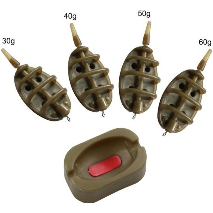 Lot De 30 Plombs Pour Pêche à La Carpe - Moule Sables - Neufs