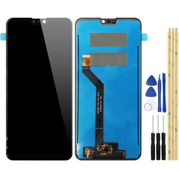 (Noir)6.3 Pouce Pour Asus Zenfone Max Pro M2 ZB630KL/ZB631KL ECRAN LCD + tactile VITRE TACTILE LCD Digitizer + Kit outils