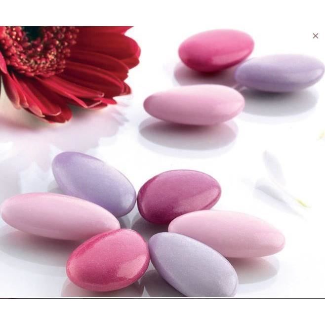 1kg Dragées Chocolat Variation Rose
