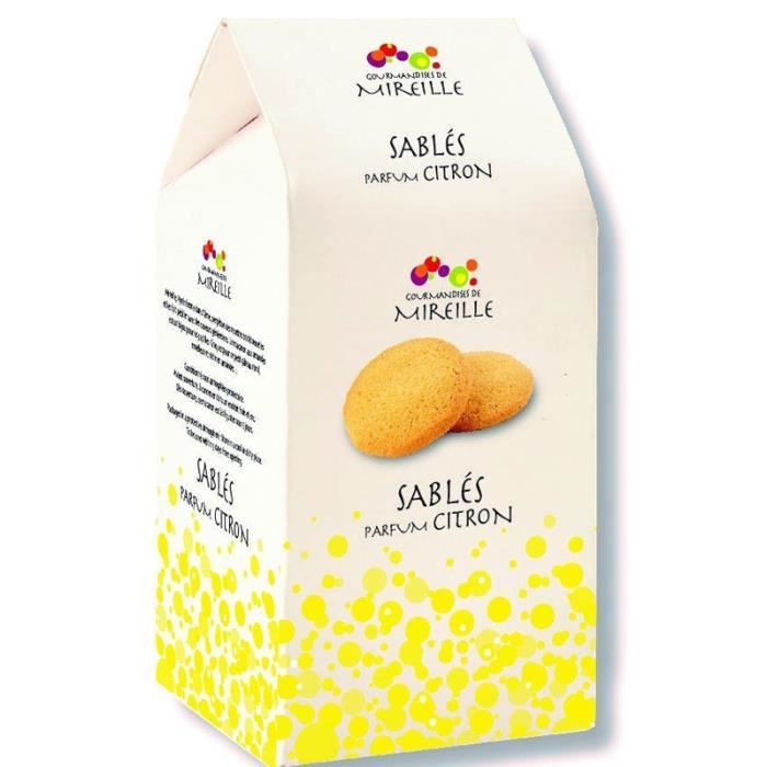 Sablés parfum citron