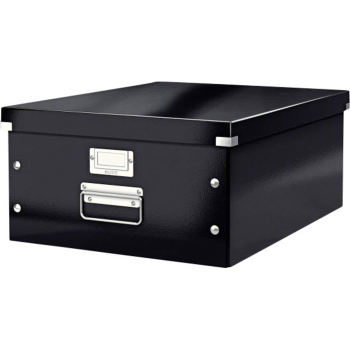 LEITZ Boîte de Rangement Click & Store A3 Noir