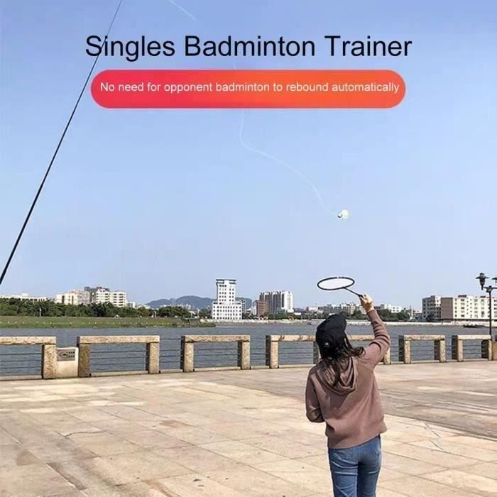 Dispositif d'entraînement au badminton Badminton Rebound Exerciser Rebound Practice