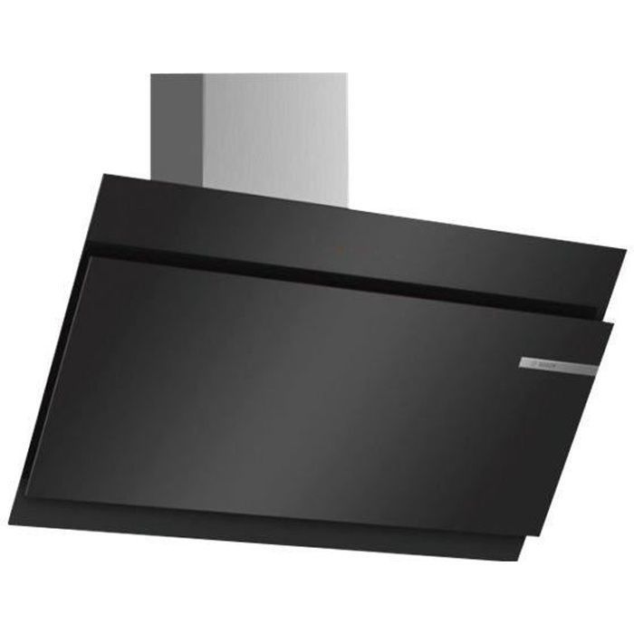 Bosch Serie 6 DWK97JM60 Hotte hotte décorative largeur : 89 cm profondeur : 49.9 cm evacuation & recyclage noir