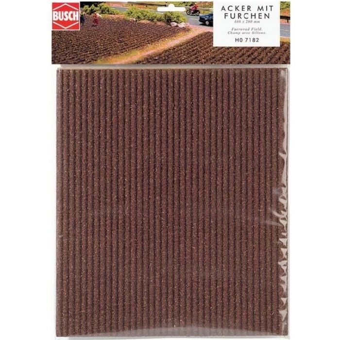 Terre avec sillons H0 BUSCH 7182