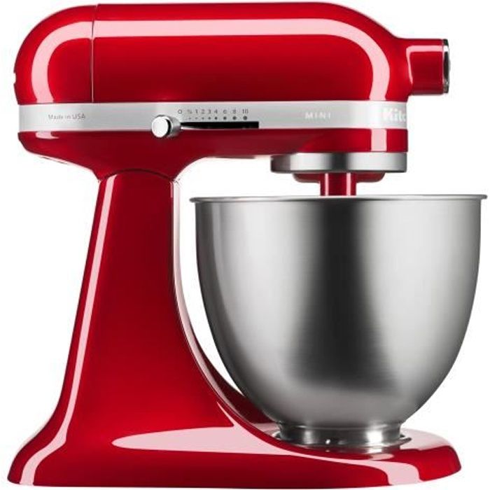 KitchenAid Mini 5KSM3311XECA Robot pâtissier 250 Watt rouge