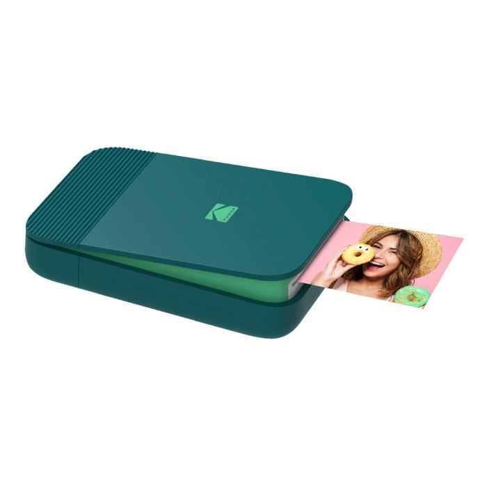 KODAK SMILE Printer - Imprimante Photo Bluetooth Compacte - Vert