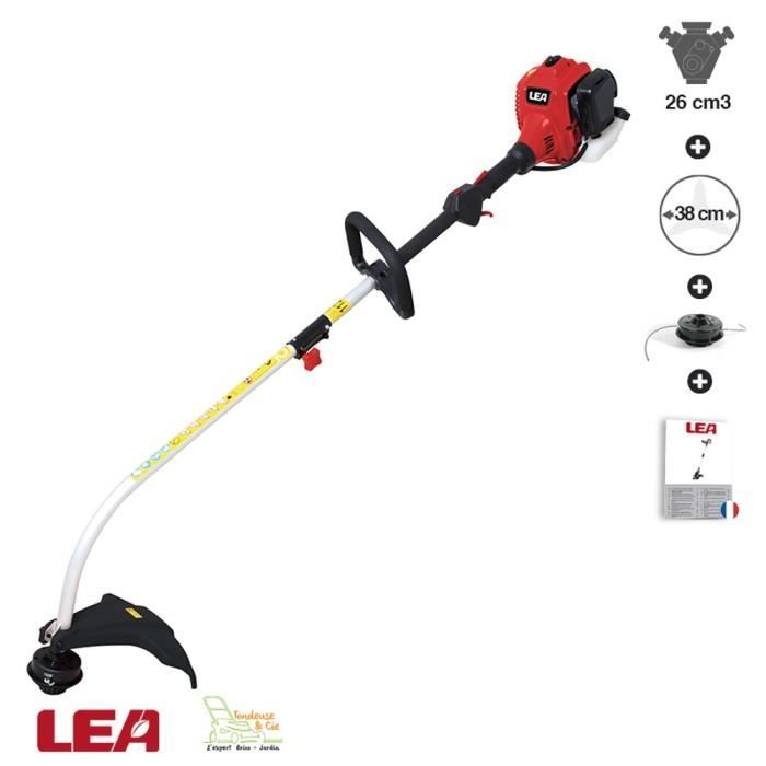 Coupe bordure rotofil thermique 26cm3 1cv poignée delta accessoires LEA LE24260DP