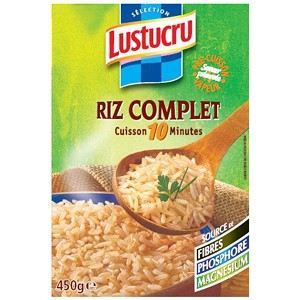 LUSTUCRU Riz Complet 450gr
