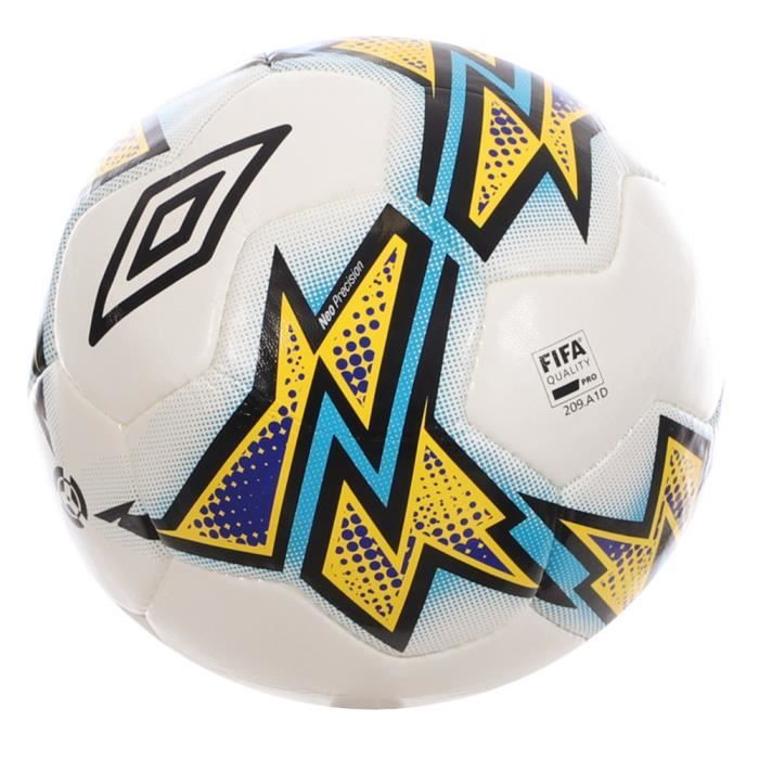 Ballon de foot Blanc/Jaune Umbro Neo Precision