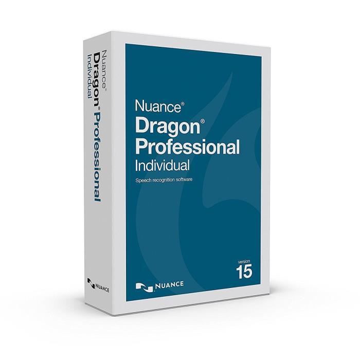 NUANCE Dragon Professional Individual - (v. 15) - Version boîte - 1 utilisateur - Non-VAR - DVD - Win - Français