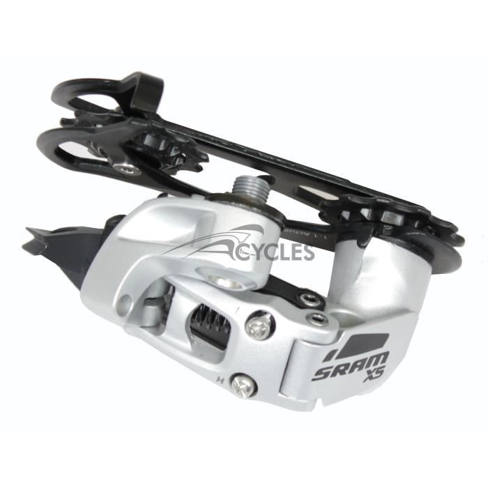 Dérailleur Arrière SRAM X5 Chape Moyenne 9V Argent