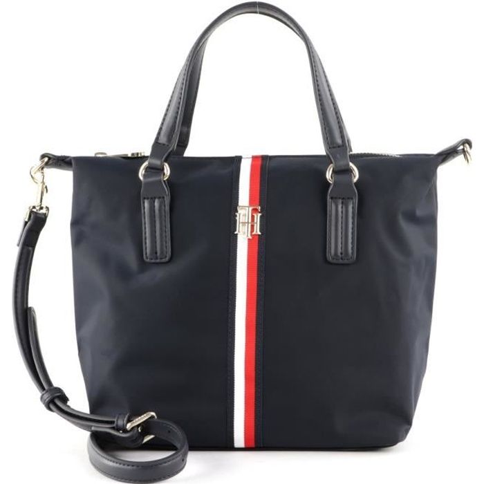 TOMMY HILFIGER Poppy Tote Corp S Navy Corporate [170134] - sac à main sac a main
