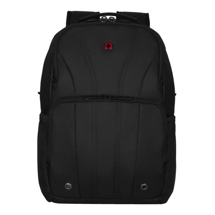 WENGER BC Mark Slimline Laptop Backpack Black [87350]