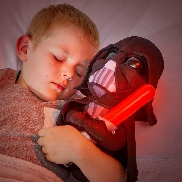 STAR WARS Doudou Lumineux et Veilleuse 2-en-1 GoGlow DARK VADOR - Worlds Apart