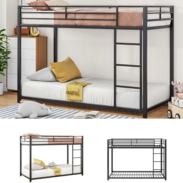 Lit Superposé Huayz 90x200 - Solution Gain De Place Pour Chambre D'enfants