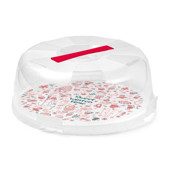 Boîte de conservation à gâteau - SNIPS - 223 - 28 cm - Plastique - Réutilisable et sans BPA