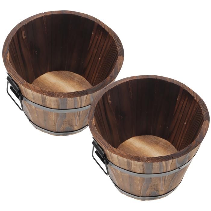 Conteneur de pots sami en bois Bushcraft X3 épine noire anglaise