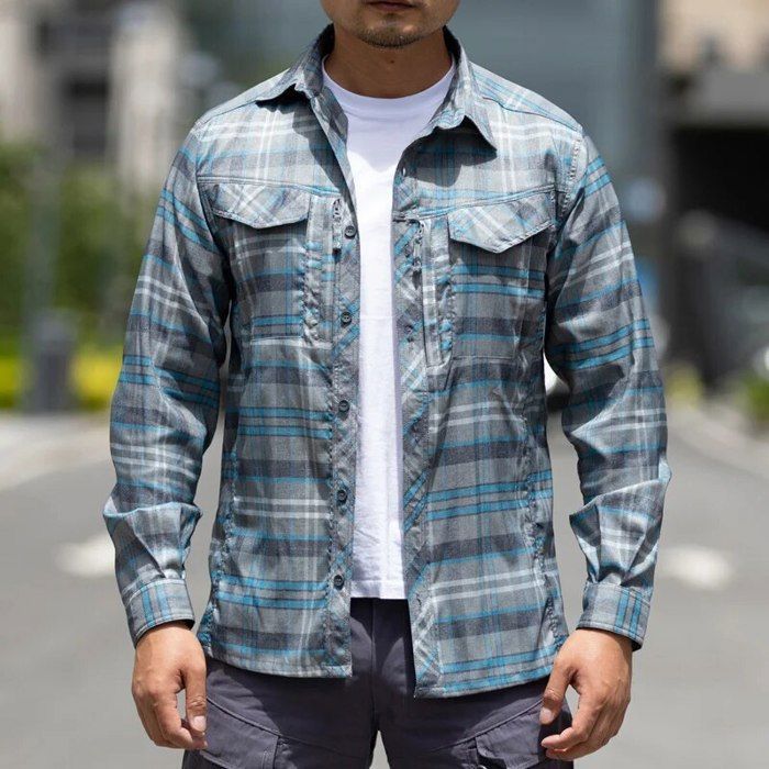 Chemise Militaire Mil-Tec Manches Longues Couleur Dark Coyote - Séchage Rapide Pour Homme