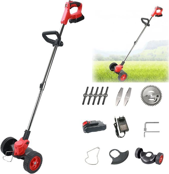 Coupe-herbe Sans Fil, Coupe-bordure à Batterie 21 V 2X, Coupe-herbe De