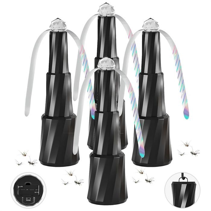 Ventilateur anti-mouches - SODIAL - Rétractable - 3 vitesses - Portable - Holographique - Sodial