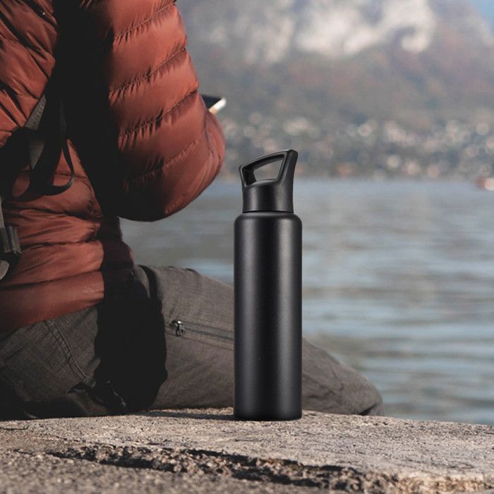 Gorjuss Isolierte Metall-Trinkflasche, 600 Ml – Mit ‚Be Kind‘-Design, Perfekt Für Schule & Alltag