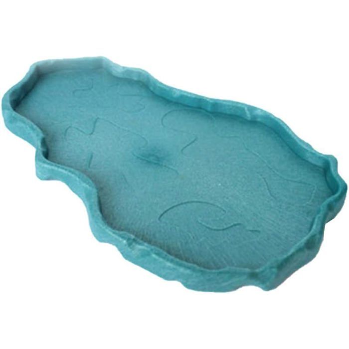 Gamelle reptile bleu XL : bac tortue terrestre/gecko. Terrarium bocaux résistant easy nettoyer adapté reptiles