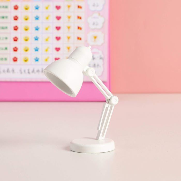 Lot 2 Lampe Table LED Pliable Lecture Portable Protection Yeux pour Chambre Ordinateur Voyage Étude (Blanc)