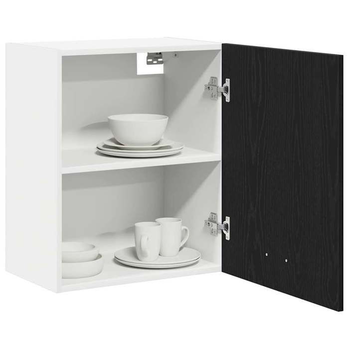Armoire suspendue Chêne - vidaXL - Meuble de cuisine - Bois ingénierie - Chêne noir - 50x31x60 cm 268zch58m