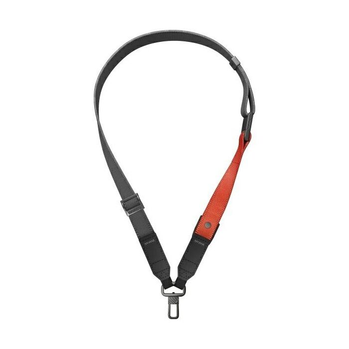 Lanière de téléphone UNIQ Vista Universal 2-en-1 Noir/Ambre anthracite