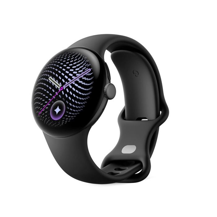 Montre connectée Google Pixel Watch 5 41 mm 4G Noir Mat avec bracelet sport caoutchouc Noir Volcanique