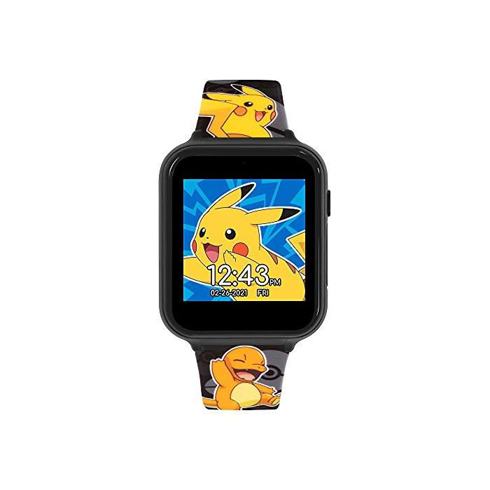 Montre connectée - POKÉMON - POK4231 - Carrée - Écran tactile - Noir Montre connectée - POKÉMON - POK4231 - Carrée - Écran tactile - Noir