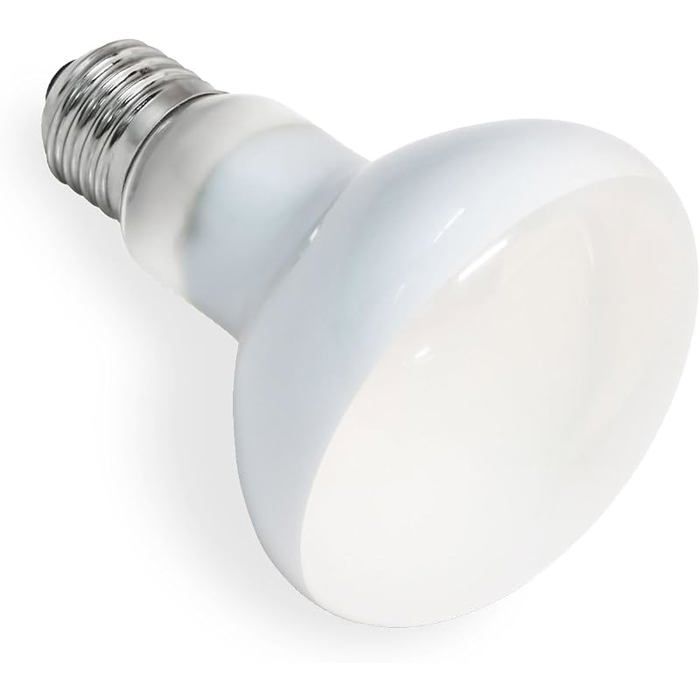 Ampoule Chauffante Terrarium 75W UVA E27 R80 Basking Spot AC 220V Lampe Chauffante Reptile Lumière du Jour E27 75.0 Watts