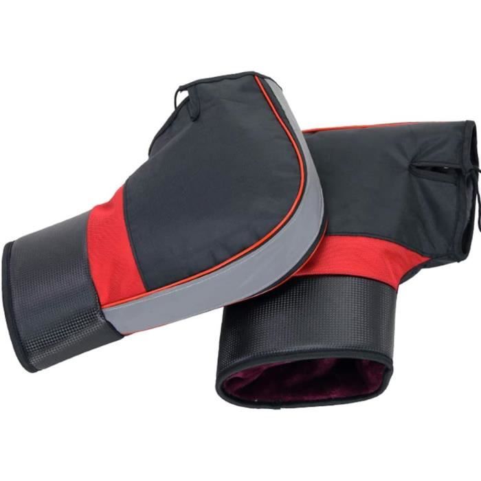 Gants De Guidon Moto XINCHI - Étanches, Chauffants Et Coupe-vent Pour Hiver - Universels Moto, Scooter, Vélo