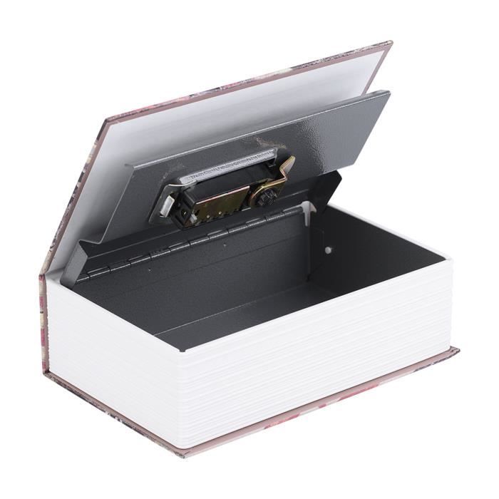 Coffre-fort Livre Déguisé - Cachette Secrète En Guide De Voyage XCase | Sécurité Bijoux Argent