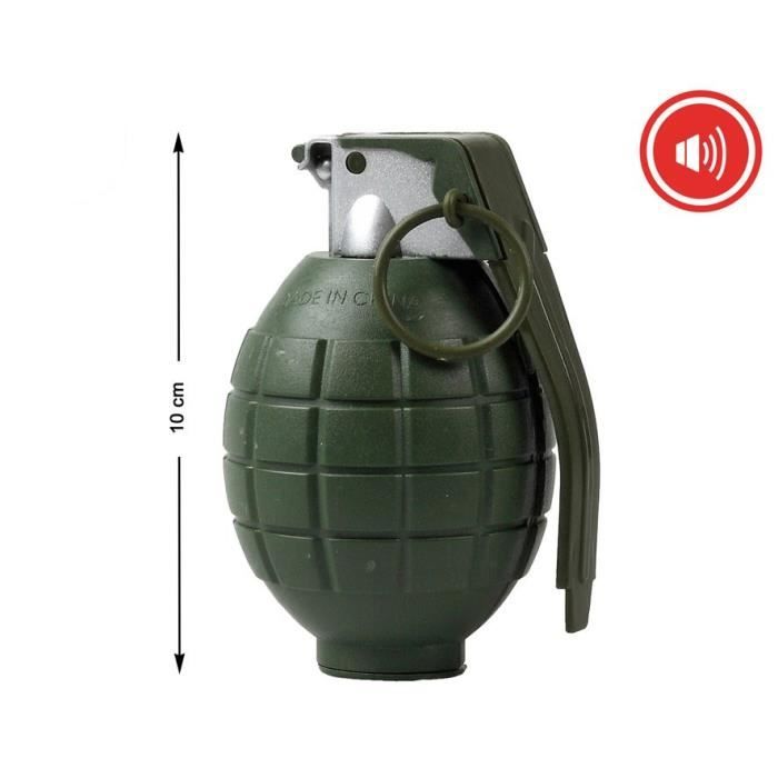 Atosa Grenade Militaire Avec Son Vert Cdiscount Jeux Jouets