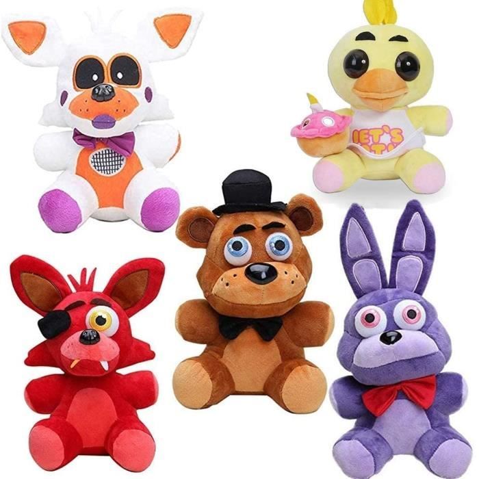 Five Nights At Freddy's Ensemble de peluches Fnaf Plushies Fnaf