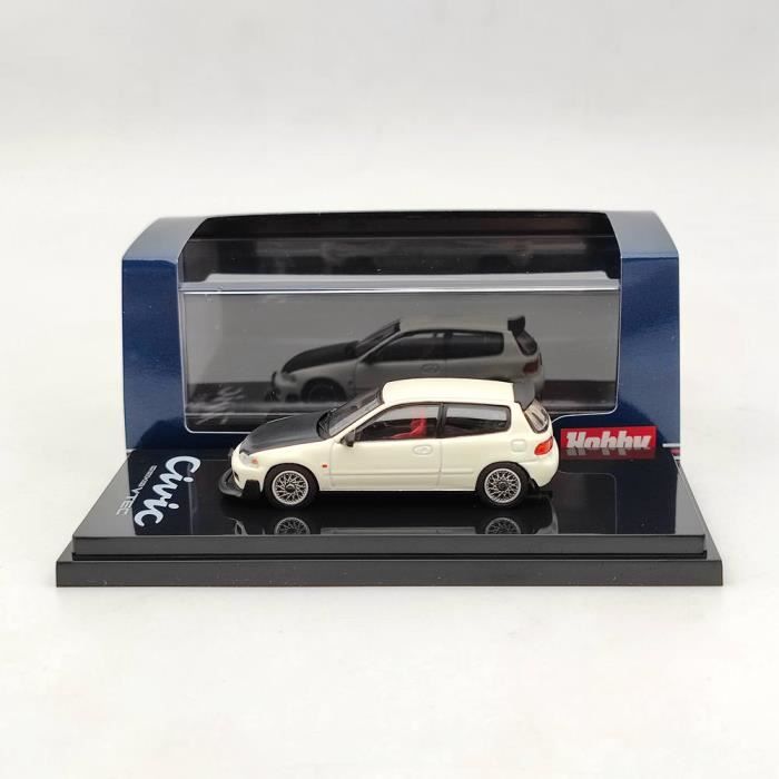 Honda Civic EG6 Street Weapon moulé sous pression à l'échelle 1/64