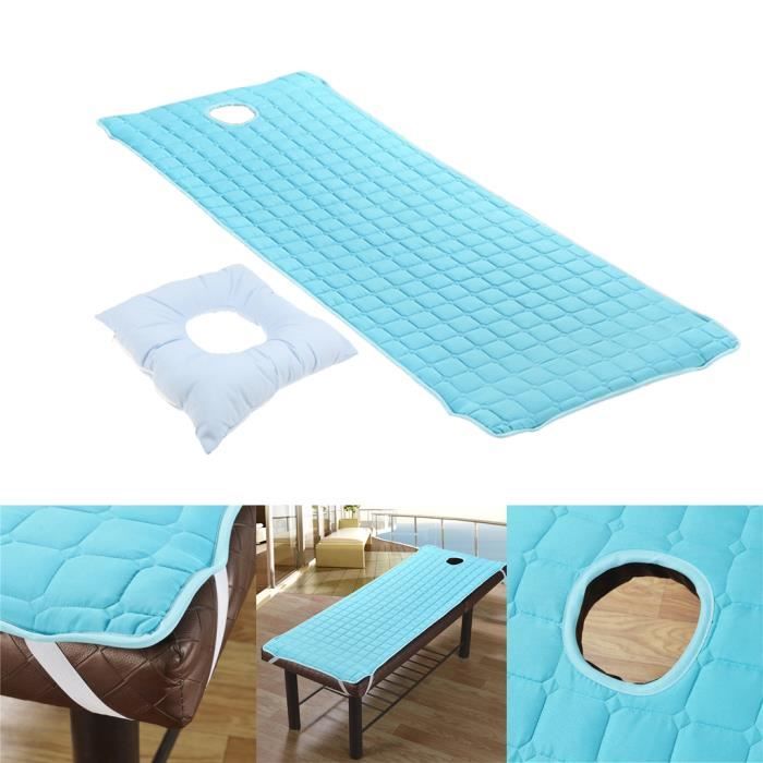 Ensemble De Draps De Table De Massage 2 Pièces Comprend Un Matelas Rembourré De Mousse Et Un Ensemble De Draps De Table De Massage 2 Pièces Comprend Un Matelas Rembourré De Mousse Et Un